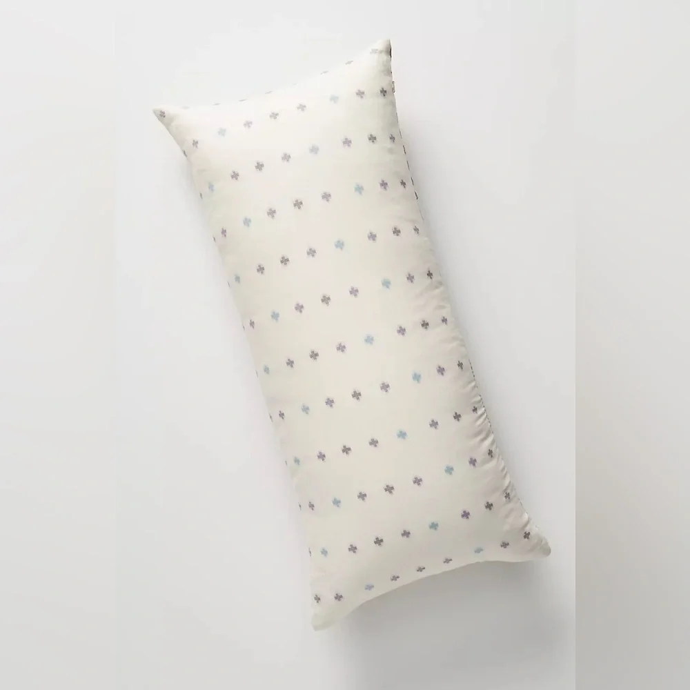 Anthropologie Aurelia Patchwork Cushion Pillow Rectangle NWT